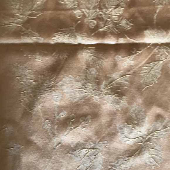 Golden Holly Berry Long Rectangular Tablecloth - Picture 3 of 5